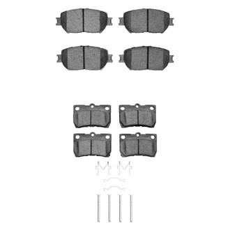R1 Concepts® - Ceramic Front and Rear Brake Pad Set