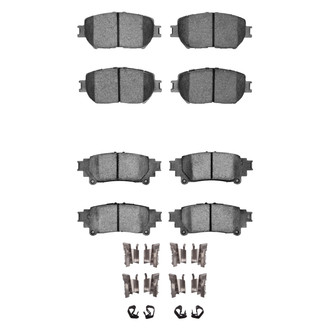 R1 Concepts® - Ceramic Front and Rear Brake Pad Set