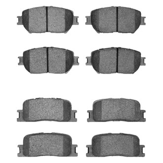 R1 Concepts® - Ceramic Front and Rear Brake Pad Set