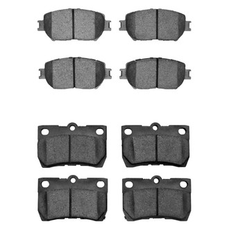 R1 Concepts® - Ceramic Front and Rear Brake Pad Set