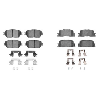 R1 Concepts® - Ceramic Front and Rear Brake Pad Set