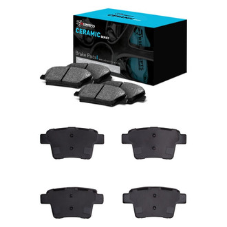 R1 Concepts® - Ceramic Front and Rear Brake Pad Set
