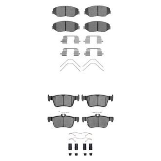 R1 Concepts® - Ceramic Front and Rear Brake Pad Set