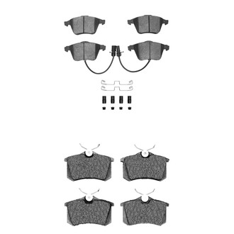 R1 Concepts® - Ceramic Front and Rear Brake Pad Set