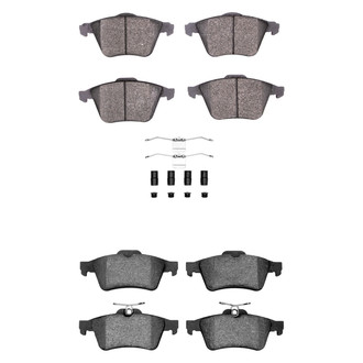 R1 Concepts® - Ceramic Front and Rear Brake Pad Set