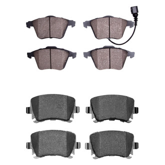 R1 Concepts® - Ceramic Front and Rear Brake Pad Set