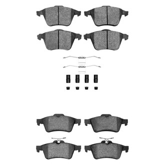 R1 Concepts® - Ceramic Front and Rear Brake Pad Set