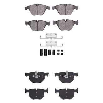 R1 Concepts® - Ceramic Front and Rear Brake Pad Set
