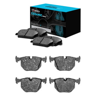 R1 Concepts® - Ceramic Front and Rear Brake Pad Set