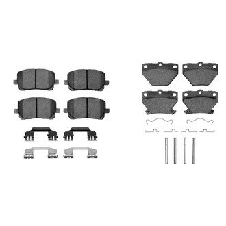 R1 Concepts® - Ceramic Front and Rear Brake Pad Set