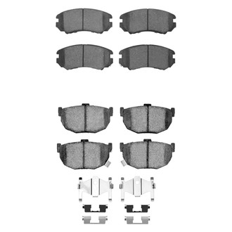 R1 Concepts® - Ceramic Front and Rear Brake Pad Set