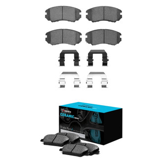 R1 Concepts® - Ceramic Front and Rear Brake Pad Set