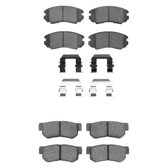 R1 Concepts® - Ceramic Front and Rear Brake Pad Set