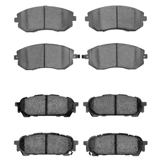 R1 Concepts® - Ceramic Front and Rear Brake Pad Set