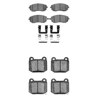 R1 Concepts® - Ceramic Front and Rear Brake Pad Set