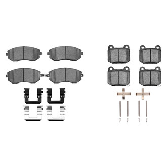 R1 Concepts® - Ceramic Front and Rear Brake Pad Set