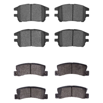 R1 Concepts® - Ceramic Front and Rear Brake Pad Set