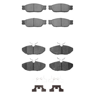 R1 Concepts® - Ceramic Front and Rear Brake Pad Set