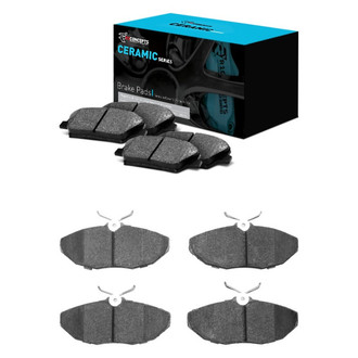 R1 Concepts® - Ceramic Front and Rear Brake Pad Set