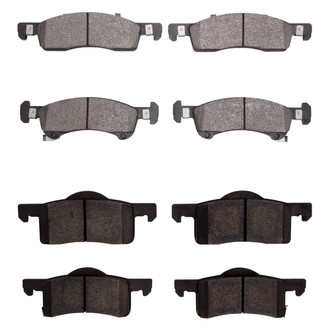 R1 Concepts® - Ceramic Front and Rear Brake Pad Set