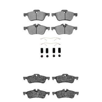 R1 Concepts® - Ceramic Front and Rear Brake Pad Set