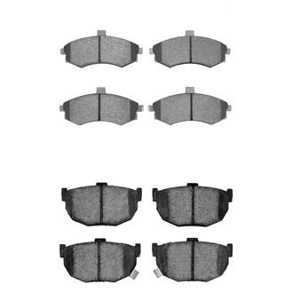 R1 Concepts® - Ceramic Front and Rear Brake Pad Set