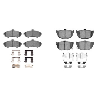 R1 Concepts® - Ceramic Front and Rear Brake Pad Set