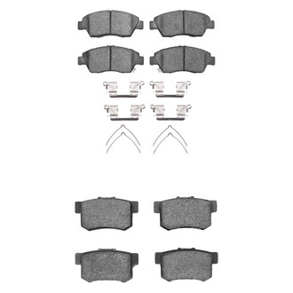 R1 Concepts® - Ceramic Front and Rear Brake Pad Set