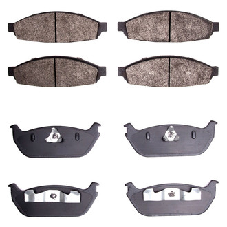 R1 Concepts® - Ceramic Front and Rear Brake Pad Set