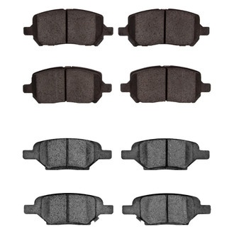 R1 Concepts® - Ceramic Front and Rear Brake Pad Set