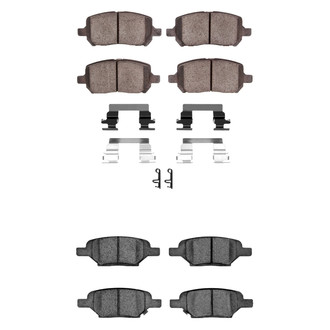 R1 Concepts® - Ceramic Front and Rear Brake Pad Set