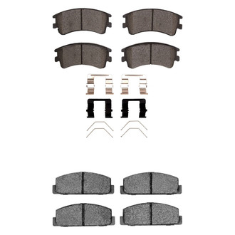 R1 Concepts® - Ceramic Front and Rear Brake Pad Set