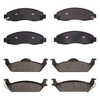 R1 Concepts® - Ceramic Front and Rear Brake Pad Set