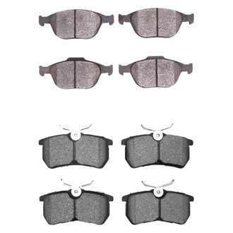 R1 Concepts® - Ceramic Front and Rear Brake Pad Set