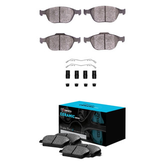 R1 Concepts® - Ceramic Front and Rear Brake Pad Set