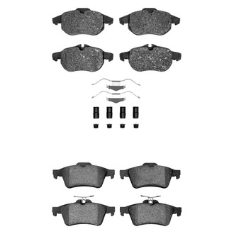 R1 Concepts® - Ceramic Front and Rear Brake Pad Set