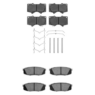 R1 Concepts® - Ceramic Front and Rear Brake Pad Set