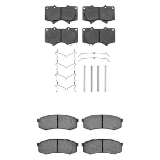 R1 Concepts® - Ceramic Front and Rear Brake Pad Set