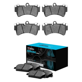 R1 Concepts® - Ceramic Front and Rear Brake Pad Set