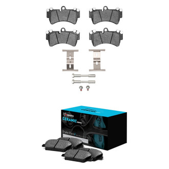R1 Concepts® - Ceramic Front and Rear Brake Pad Set