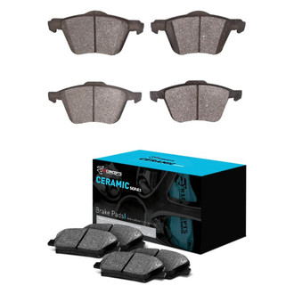 R1 Concepts® - Ceramic Front and Rear Brake Pad Set