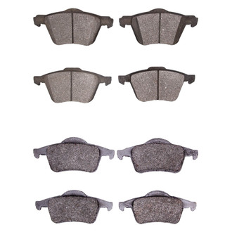 R1 Concepts® - Ceramic Front and Rear Brake Pad Set