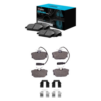 R1 Concepts® - Ceramic Front and Rear Brake Pad Set