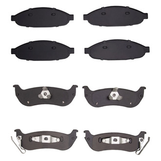 R1 Concepts® - Ceramic Front and Rear Brake Pad Set