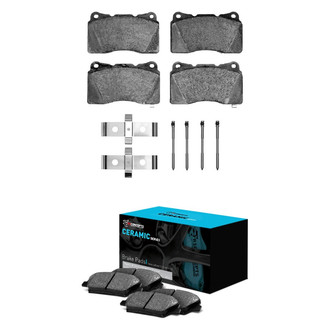 R1 Concepts® - Ceramic Front and Rear Brake Pad Set