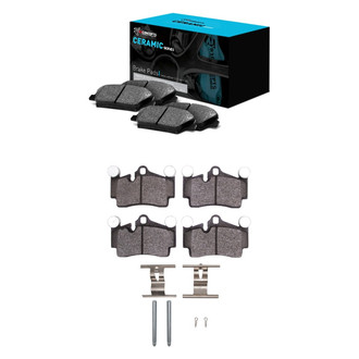 R1 Concepts® - Ceramic Front and Rear Brake Pad Set
