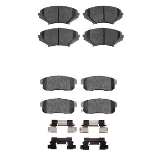 R1 Concepts® - Ceramic Front and Rear Brake Pad Set
