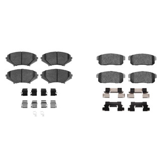 R1 Concepts® - Ceramic Front and Rear Brake Pad Set
