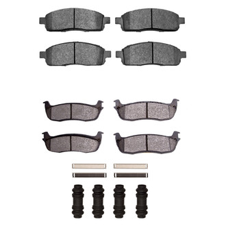 R1 Concepts® - Ceramic Front and Rear Brake Pad Set