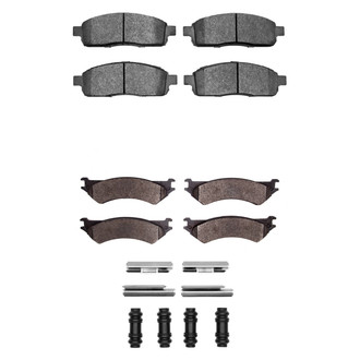 R1 Concepts® - Ceramic Front and Rear Brake Pad Set